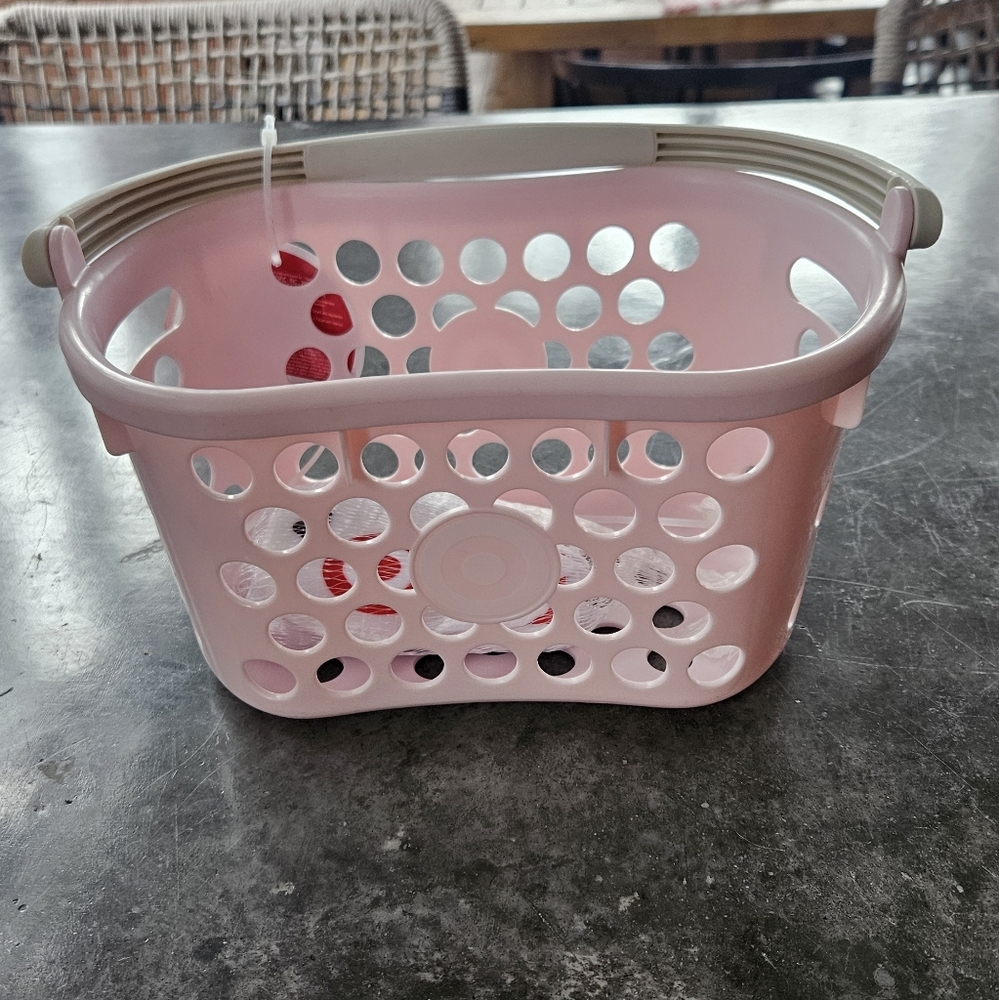 Pink Target Shopping Basket